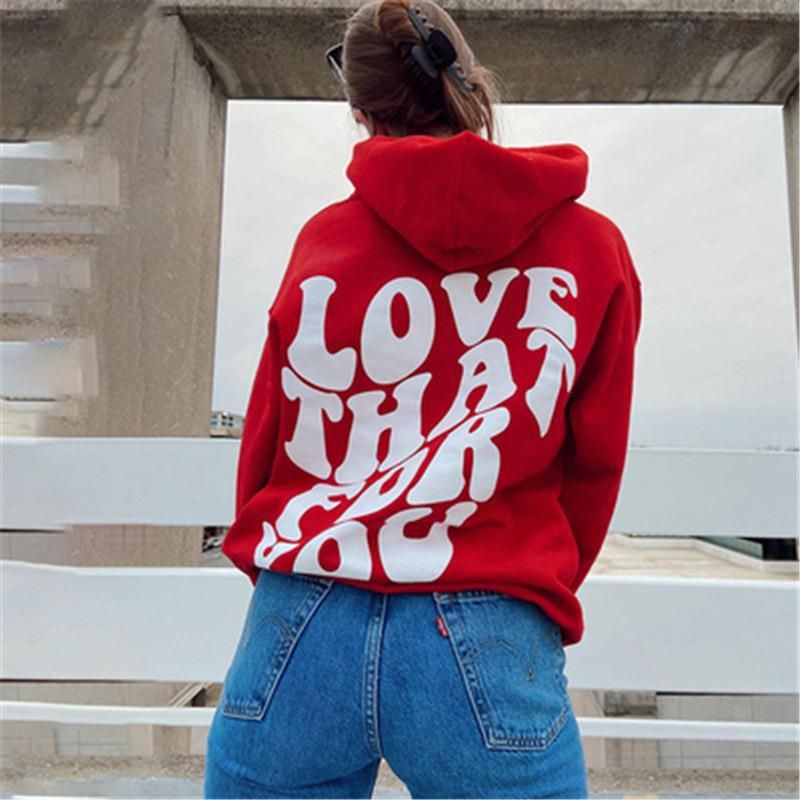 Men's Clothing Clothing Street Retro Printed Letter Loose Sweater Jacket_maomaolike.com
