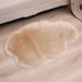 top-sale Top-sale Living Room Long Wool Carpet Simple Oval Bedroom Machine Washable Customizable Rug_maomaolike.com