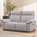 Double Reclining Chairs For Adults, Wall Hugger Recliners For Small Spaces, Love Seat Couches Sofa Reclinable For Living Room, Home Theater Seating,Beige_maomaolike.com