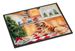Golden Retriever Christmas Cookies Doormat Front Door Mat Indoor Outdoor Rugs For Entryway, Non Slip Washable Low Pile, 24H X 36W_maomaolike.com