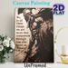 Biblical Warrior Painting Poster, Vintage Monochrome Grunge-style Warrior With Scripture Poster, Inspirational Religious Quote Decor For Home, Study_maomaolike.com