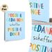 Positive German Quote Painting Poster, Soft Pastel Colorful Watercolor Lettering Poster, Uplifting Mood Decor Ideal For Bedroom, Home Workspace_maomaolike.com