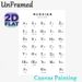 Russian Alphabet Painting Poster, Clear Minimalist Typographic Poster, Full Russian Alphabet With English Transliteration, Practical Language Learning_maomaolike.com