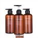 Refillable Conditioner Body Wash Set Printed Letters Bathroom Soap Bottle Dispenser Shower Pump Shampoo Dispen_maomaolike.com