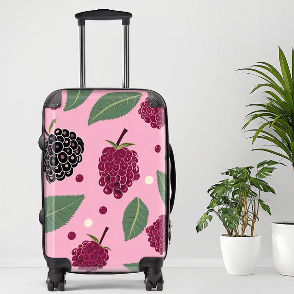 Boysenberry Luggage, 20/24/28 Inch Luggage, Carry-On, Custom Luggage, Luggage Set, Suitcase, Travel, Vacation, Cabin Suitcase, Custom Suitcase, Personalized Luggage_maomaolike.com
