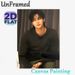Handsome Korean Male Portrait Painting Poster, Warm-toned Realistic Style Poster, Stylish Wall Decor Ideal For Bedroom, Living Room_maomaolike.com