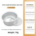 Aluminum Alloy Chiffon Mold Round Mousse Non-Stick Removable Bottom Anodized Base Cake Pan Baking Tool_maomaolike.com