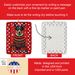 Lancashire Heeler Holiday Christmas Porcelain Ornament Christmas Tree Hanging Decorations For Home Christmas Holiday, Rectangle, Gift, Multicolor_maomaolike.com