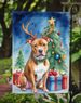 Pit Bull Terrier Christmas Reindeer Garden Flag Mailbox Flag Decorative Yard Flag Banner Outside Patio Artwork Yard Flower Beds, Garden Size, Multicolor_maomaolike.com