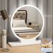 Smart Makeup Home Bedroom With Three-Level Adjustment For Student Dormitory Desktop Vanity Mirror_maomaolike.com