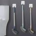 Shunsheng Stainless Steel Wall-Mounted No Dead Angle Household New Model Bathroom Toilet Cleaning Brush_maomaolike.com