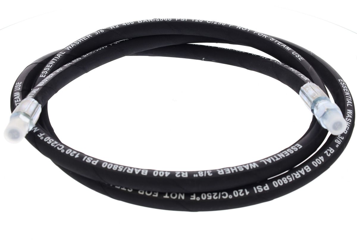 8 FT Whip Line For Pressure Washers | 3/8" 5800 PSI | Robust, Heavy Duty And Commercial Grade_maomaolike.com