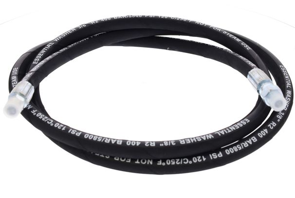 8 FT Whip Line For Pressure Washers | 3/8" 5800 PSI | Robust, Heavy Duty And Commercial Grade_maomaolike.com