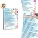 Desiderata Inspirational Quote Painting Poster, Soft Watercolor Floral Border Poster, Uplifting Text Design As A Gentle Daily Reminder, Suitable For_maomaolike.com