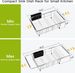 JASIWAY Dish Drying Rack In Sink, Dish Drainer With Cup And Utensil Holder_maomaolike.com