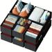 6-Piece Fabric Drawer Organizer Set - Washable, Professional Wardrobe & Bedroom Storage - Ideal For Closet And Dresser Organization | Multi-Color Stor_maomaolike.com