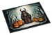 Krampus The Christmas Demon Spooky Halloween Doormat Front Door Mat Indoor Outdoor Rugs For Entryway, Non Slip Washable Low Pile, 24H X 36W_maomaolike.com