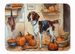 Brittany Fall Kitchen Pumpkins Memory Foam Kitchen Mat Machine Washable Anti-Fatigue Mat Cushion Comfort Bath Mat Or Kitchen Rug_maomaolike.com