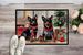 Lancashire Heeler Cozy Christmas Doormat Front Door Mat Indoor Outdoor Rugs For Entryway, Non Slip Washable Low Pile, 24H X 36W_maomaolike.com
