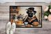 Pug Fall Kitchen Pumpkins Doormat Front Door Mat Indoor Outdoor Rugs For Entryway, Non Slip Washable Low Pile, 24H X 36W_maomaolike.com