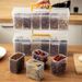 Large Sealed Moisture-Proof Star Anise Cinnamon Divider Spice Storage Flip Lid Dried Chili Seasoning Box_maomaolike.com