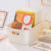 Desktop Household Cosmetics Drawer Plastic Storage Small Sundries Snacks Dormitory Basket Kitchen Organizer Box_maomaolike.com