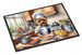 Yorkie Yorkshire Terrier The Chef Doormat Front Door Mat Indoor Outdoor Rugs For Entryway, Non Slip Washable Low Pile, 24H X 36W_maomaolike.com
