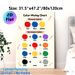 Color Mixing Chart Painting Poster, Clear Vibrant Color Guide Poster, Practical Color-mixing Reference Suitable For Art Studio, Creative Workspace_maomaolike.com