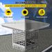 VEVOR Chimney Cap, 8" X 8" Flue Caps, 304 Stainless Steel Fireplace Chimney Cover, Adjustable Metal Spark Arrestor With Bolts Screws, Mesh Chimney Flue Cover For Outside Existing Clay Flue Tile_maomaolike.com