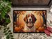Brittany Spaniel Fall Doormat Front Door Mat Indoor Outdoor Rugs For Entryway, Non Slip Washable Low Pile, 24H X 36W_maomaolike.com