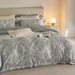American Tencel Cotton Brushed Four-Piece Set Retro Style Printed Light Luxury High-End Feel Duvet Cover Thickened Bedding_maomaolike.com