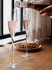 Crystal Glass Champagne Flutes Sparkling Wine Goblet Set Home Creative Cocktail Glasses Cross-Border Logo_maomaolike.com