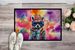 Hippie Animal Raccoon Doormat Front Door Mat Indoor Outdoor Rugs For Entryway, Non Slip Washable Low Pile, 24H X 36W_maomaolike.com