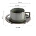 Coarse Pottery Tableware And Saucer Japanese Retro Small Exquisite Latte Coffee Home Breakfast Cup Afternoon Tea Set_maomaolike.com