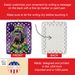 Neapolitan Mastiff King Of Mardi Gras Porcelain Ornament Christmas Tree Hanging Decorations For Home Christmas Holiday, Rectangle, Gift, Multicolor_maomaolike.com