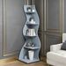 Modern Wall Corner Bookshelf Bookcase_maomaolike.com