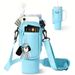 Neoprene water cup holder with crossbody water cup storage bag multifunctional 40OZ external heat insulation handle mug holder kettle_maomaolike.com
