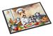 Fox Terrier The Chef Doormat Front Door Mat Indoor Outdoor Rugs For Entryway, Non Slip Washable Low Pile, 24H X 36W_maomaolike.com