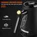 VEVOR 1L Electric Gooseneck Kettle, 1200W Fast Heating Gooseneck Pour Over Coffee Tea Kettle, 304 Food Grade Stainless Steel Hot Water Boiler Heater With Boil-Dry Protection, Auto Shut-off_maomaolike.com