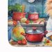 Pomeranian The Chef Memory Foam Kitchen Mat Machine Washable Anti-Fatigue Mat Cushion Comfort Bath Mat Or Kitchen Rug_maomaolike.com