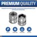 ESSENTIAL WASHER 3/4 Stainless Steel Garden Hose Check Valve (2 Pack) With 2 Quick Connect Plug Set_maomaolike.com