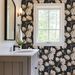 Vintage Dark Floral Wallpaper – Peel & Stick Kitchen Backsplash, Waterproof & Oil-Resistant, Removable Self Adhesive Wall Decor_maomaolike.com