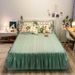2026 Spring New Skirt Sheet Four-Piece Duvet Cover Summer Ins Princess Style Bed Three-Piece Set Internet Celebrity Spring And Autumn_maomaolike.com