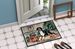 Greater Swiss Mountain Dog Cozy Christmas Doormat Front Door Mat Indoor Outdoor Rugs For Entryway, Non Slip Washable Low Pile, 24H X 36W_maomaolike.com