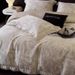 Light Luxury Style 100s Long-staple Bed Sheet Four-piece Set High-end Feel All Pure Cotton Quilt Cover Bedding Cococelly_maomaolike.com
