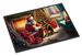 German Shepherd And Santa Claus Doormat Front Door Mat Indoor Outdoor Rugs For Entryway, Non Slip Washable Low Pile, 24H X 36W_maomaolike.com