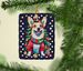 Corgi Christmas Porcelain Ornament Christmas Tree Hanging Decorations For Home Christmas Holiday, Rectangle, Gift, Multicolor_maomaolike.com