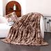Cross Border Special Supply Pv Velvet Tie Dyed Double Sided Long Plush Lamb Wool Sofa Cover Blanket Spot Wholesale_maomaolike.com