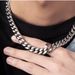 3/5/7mm Stainless Steel Cuban Link Chain Classic Punk Personality Jewelry Simple Fashion Hip-hop Couple Necklace For Men_maomaolike.com