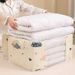 Transparent Window Clothes Storage Bag, Quilt Blanket Closet Organizer
_maomaolike.com